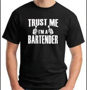 Custom bar t-shirts