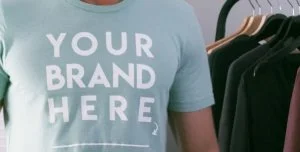 T shirt for brand marketing