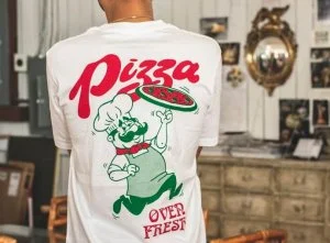 Custom T-shirts for pizzerias